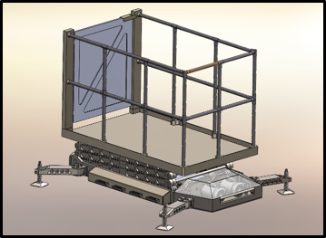 Scissor Lift - Front View